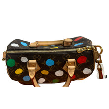 Load image into Gallery viewer, Louis Vuitton Yayoi Kusama Brown Monogram and Multicolor Infinity Dot Speedy Bandoulière 25 Gold Hardware, 2023
