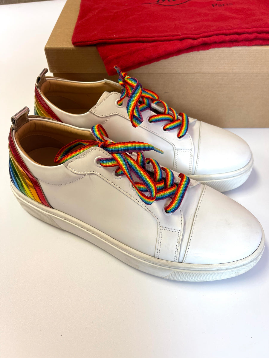 Christian Louboutin Rainbow Sneakers – thankunext.us
