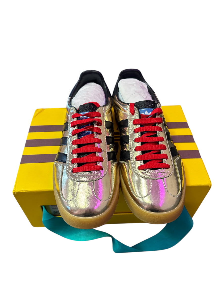 Adidas x Gucci Gazelle Metallic Gold – thankunext.us