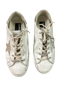 Golden Goose Silver Sneakers