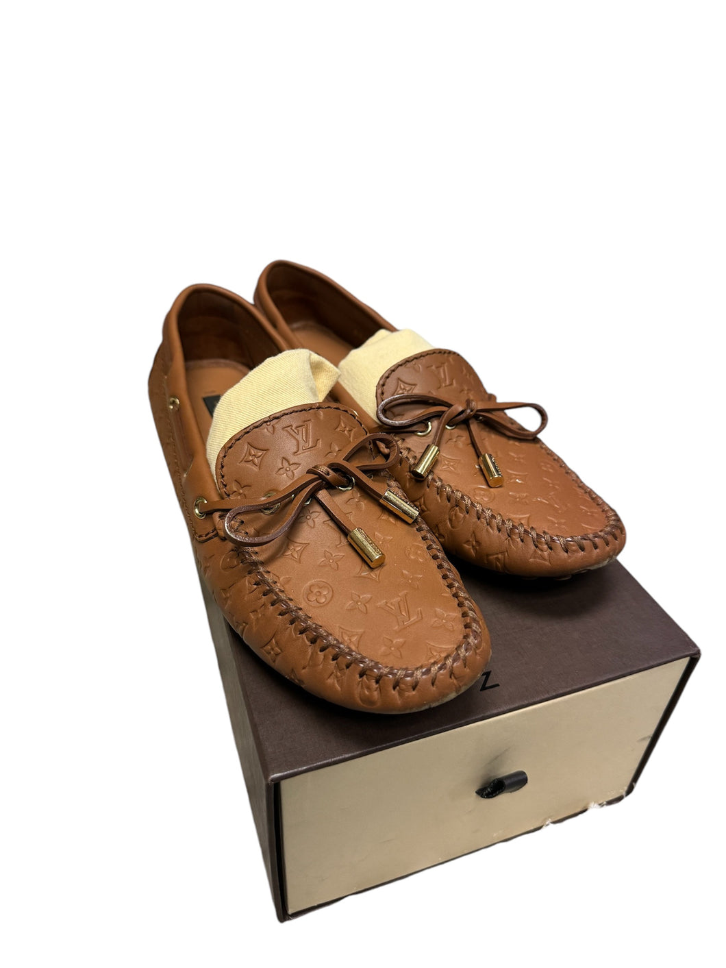 Louis Vuitton Brown Loafers
