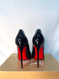 Christian Louboutin  Black So Kate Patent Pumps