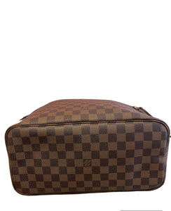 Louis Vuitton Damier Neverfull MM pink interior