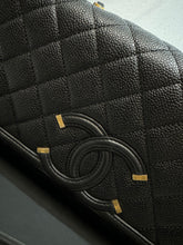 Load image into Gallery viewer, Chanel Quilted small cc filigree flap black caviar
