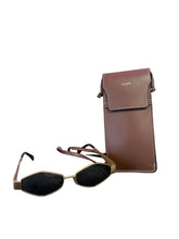 Load image into Gallery viewer, Celine
Triomphe Geometric Metal Sunglasses
