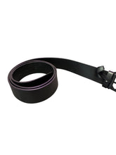 Load image into Gallery viewer, Gucci GG mens black on black belt
