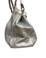 Load image into Gallery viewer, Gucci Silver Monogram Bag
