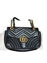 Load image into Gallery viewer, Gucci Black Marmont Bag
