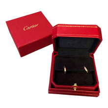 Load image into Gallery viewer, Cartier love earring 18k
