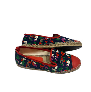 Fendi Junia Roma Canvas Espadrilles