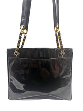 Load image into Gallery viewer, CHANEL
Vintage Patent CC Tote
