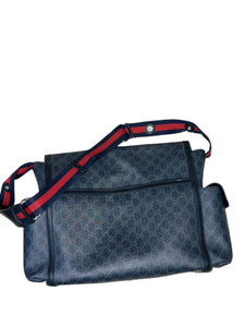 Gucci GG Supreme Monogram Diaper Bag