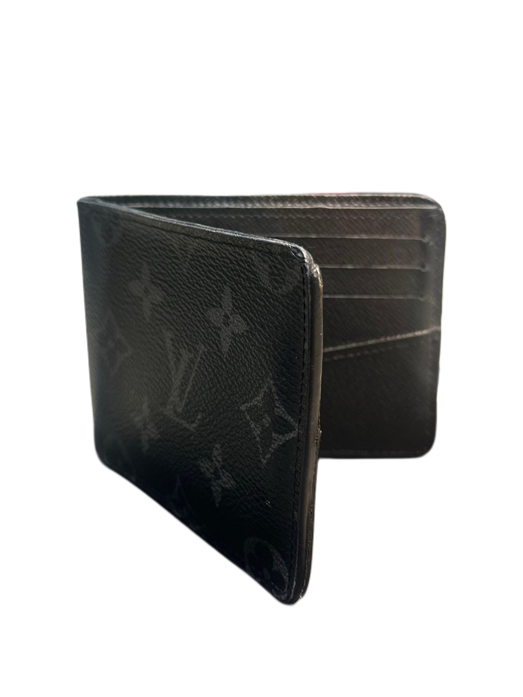 Louis Vuitton Black Monogram Slender Wallet
