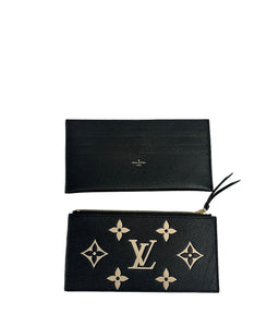 Louis Vuitton Black and Nude PO Felicie