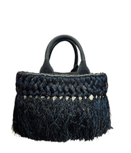 Load image into Gallery viewer, Prada Rafia &amp; Midollino Fringe Tote
