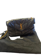 Load image into Gallery viewer, YSL small Toy Puffer Monogram Chain Satchel
