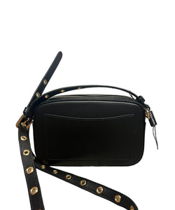 Dolce Gabbana Black Leather Crossbody