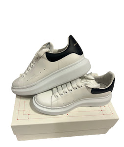 Alexander McQueen Black/White Mens Sneakers