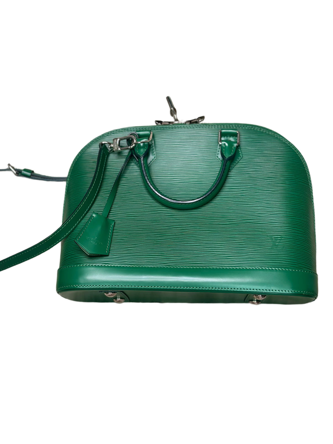 Louis Vuitton Alma PM Epi Leather Green Bag