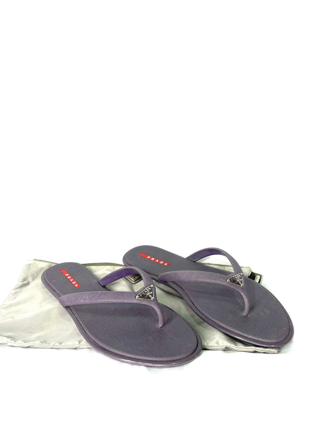 PRADA purple SANDALS