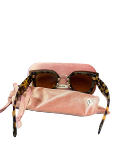 Miu Miu Animal Print Sunglasses