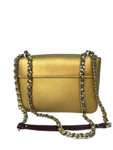 Load image into Gallery viewer, Carolina Herrera Gold Handbag
