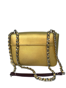 Carolina Herrera Gold Handbag