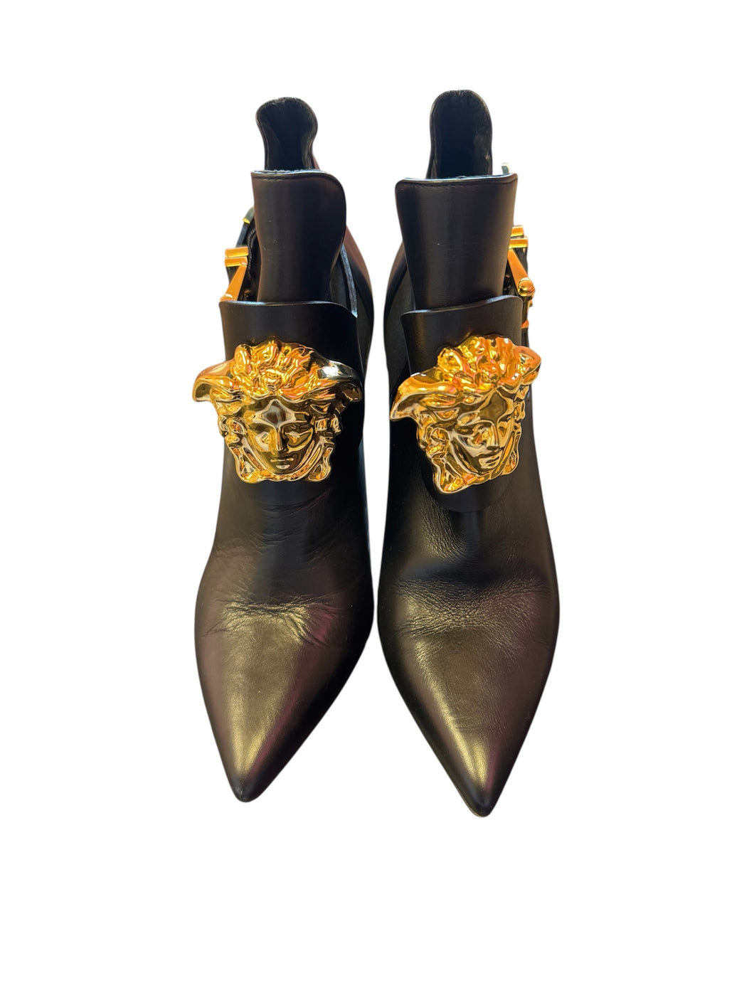 Versace Black Booties