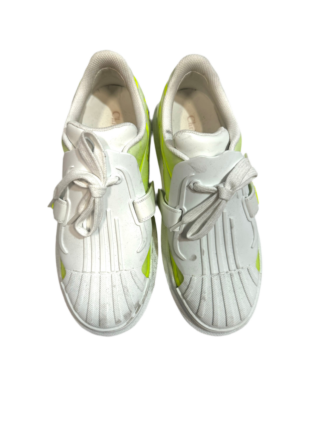 Christian Dior Women’s reflective neon sneakers