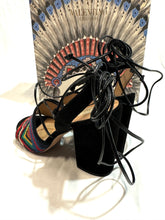 Load image into Gallery viewer, Valentino Garavani Native Beaded Lace-up sandals
