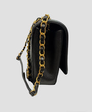 Load image into Gallery viewer, Chanel Quilted small cc filigree flap black caviar
