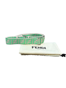 Fendi FF Logo Green Strap