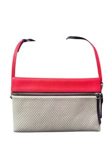 Carolina Herrera Tricolor Monogram Crossbody with Dustbag