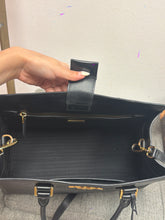 Load image into Gallery viewer, Prada Black Saffiano Lux Leather Handbag

