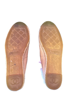 Chanel Leather Espadrilles