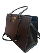 Load image into Gallery viewer, Prada Black Saffiano Lux Leather Handbag
