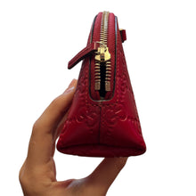Load image into Gallery viewer, Gucci red makeup pouch
