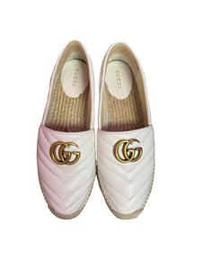 Gucci White Espadrilles