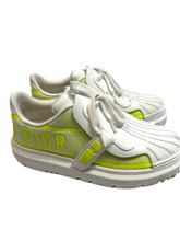 Load image into Gallery viewer, Christian Dior Women’s reflective neon sneakers
