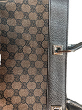 Load image into Gallery viewer, GUCCI Crystal Monogram Bucket Tote Brown
