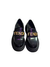 Load image into Gallery viewer, FENDI black loafers
