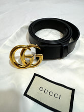 Load image into Gallery viewer, Gucci Women’s Black Belt
