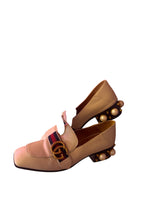 Load image into Gallery viewer, Gucci ivory leather Peyton loafer
