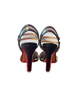 Load image into Gallery viewer, Valentino Black Heels Ruckstud
