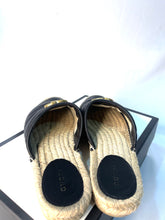 Load image into Gallery viewer, Gucci Gg Black Espadrilles
