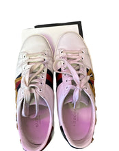 Load image into Gallery viewer, Gucci Ace Gold Loved White Sneakers
