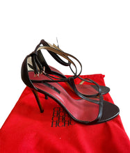 Load image into Gallery viewer, Carolina Herrera Black Strap Heels
