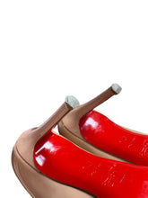 Load image into Gallery viewer, Christian Louboutin Simple Nude Patent Heels
