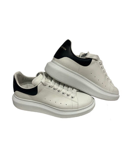 Alexander McQueen Black/White Mens Sneakers