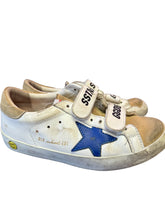 Load image into Gallery viewer, Golden Goose Blue star kids sneakers
